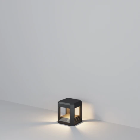 Наземный светильник Maytoni Royal Mile O019FL-L13GR3K (LED, 220V, куб, IP65)