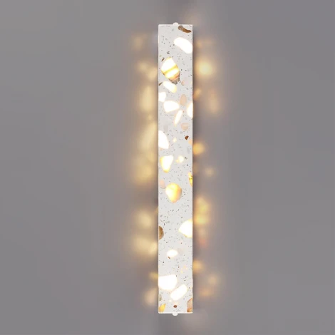 Настенный светильник Odeon Light Terrazzo 7012/15WL металл/тераццо/античн. бронза 1*15W 3000K 220V (LED)
