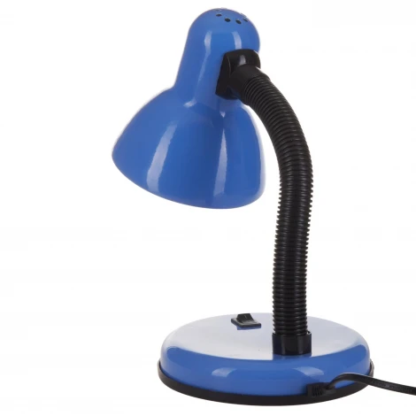 Интерьерная настольная лампа для школьника Uniel TLI-204 Sky Blue. E27 (220V, выключатель)