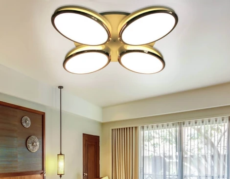 Потолочный светильник Ambrella Granule FG2024 WH 96W+40W D760