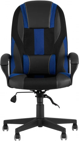 Кресло игровое ST-CYBER черный/синий Stool Group 9 УТ000035036