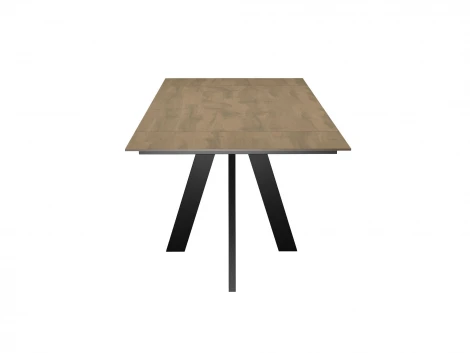 Стол DikLine DM140M Дуб галифакс/опоры черные 00-00084253