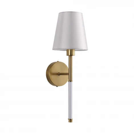 Бра ST Luce Регалия SL1406.301.01 Латунь/Белый E14 1*40W