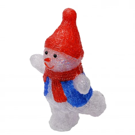 Световая фигура Uniel ULD-M2234-040/STA WHITE IP20 SNOWMAN-2 (LED, 220V, снеговик)