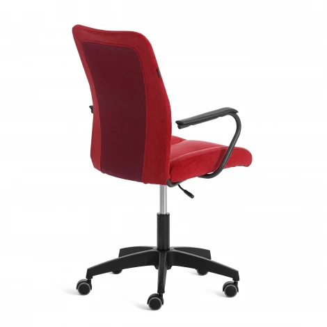 Кресло Стафф/Staff велюр/сетка, бордо/бордо, 10/TW-13 Tetchair 26211