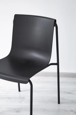 Стул Sheffilton SHT-S178 Черный/черный муар 5718923305