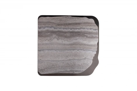 Стол журнальный Травертин (Travertine) 60*60*48см Garda Decor 58DB-04056