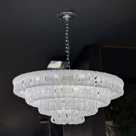 Подвесная люстра iLamp Hermes 96095-D800 CR