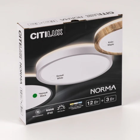 Настенно-потолочный светильник Citilux Norma CL748181 (LED, 220V, круглые)