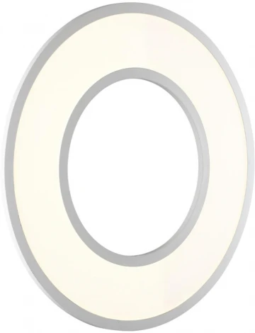 Потолочный светильник круглый Sonex Altair 7718/52L металл/акрил/белый LED 52Вт 3000-6500К D590 IP20 пульт ДУ (220V, круглые)