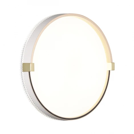 Настенно-потолочный светильник Sonex Olidi White 7646/CLN пластик/белый/золотой LED 36Вт 4000К