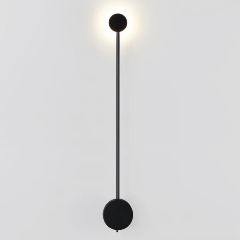 Настенный светильник Odeon Light Satellite 7008/5WLA черный/металл/акрил LED 3000/4000K тумблер на корп. 5W 220V