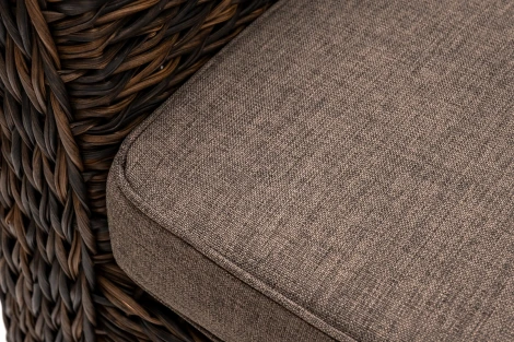 "Капучино" кресло из искусственного ротанга (гиацинт), цвет коричневый 4SIS YH-C1130W-3-TW brown
