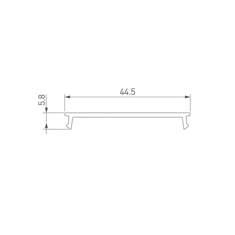 Экран SL-W45-10000 OPAL (Arlight, Пластик) 044640(1)
