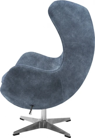 Кресло Bradex Home EGG STYLE CHAIR темно-серый, искусственная замша (RF 0691)