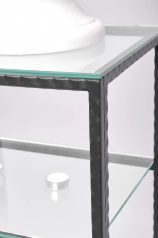 Консольный стол AllConsoles 1011-CB loft clear черный муар