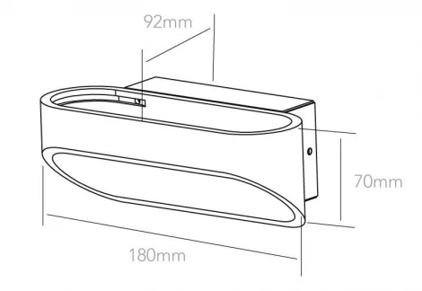 Настенный светильник Deko-Light Elevato 341163