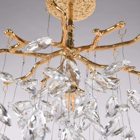 Потолочная люстра на штанге Arte Milano Веточка 230111.300.1.E27.D GD