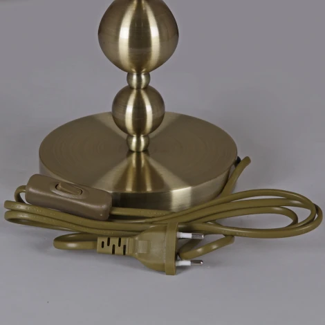 Интерьерная настольная лампа ILLUMICO IL0610-1TSQ-25AB ELITE