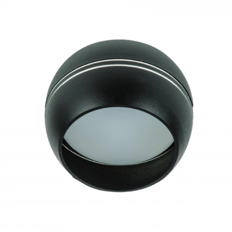Светильник встраиваемый-накладной. Sotto DLC-S614 GX53 BLACK/SILVER (220V, круглые)