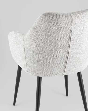 Стул обеденный Katys светло-серый рогожка Stool Group УТ000042064