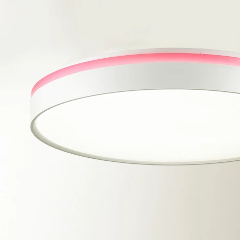Настенно-потолочный светильник Sonex Kezo Pink 7708/ELN пластик/розовый LED 76Вт 3000/4000/6000К