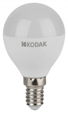 Светодиодная лампа Kodak LED P45-11W-840-E14 K 11Вт шар нейтральный белый свет Е14 (Б0057618)