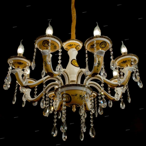 Подвесная люстра Arte Lamp Belveder A6610LM-8GO