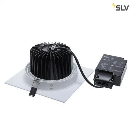 Встраиваемый точечный светильник Slv New Tria 114291
