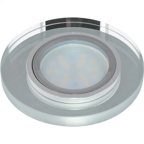Встраиваемый точечный светильник Fametto Peonia DLS-P106 GU5.3 CHROME/SILVER (220V, круглые)