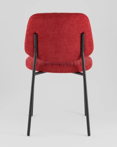 Стул обеденный Patrys бордовый шенилл Stool Group УТ000042059