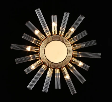 Настенный светильник Crystal Lux Fair AP9 GOLD D520