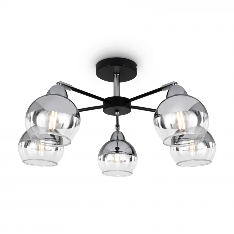 Потолочная люстра на штанге Freya Jasper FR5225PL-05B