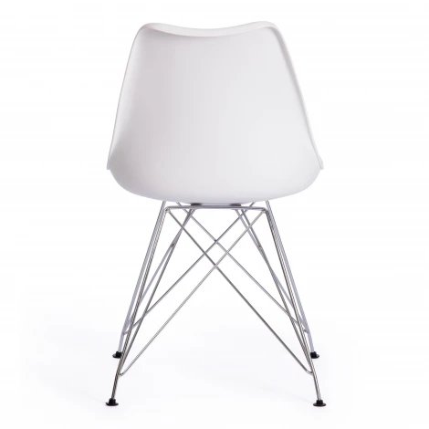 Стул Tulip Iron Chair/Тулип Айрон Чаир (мод.EC-123)/1 шт. в упаковке металл/пластик, 54,5*48*83,5см, white (белый) Tetchair 15419