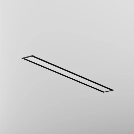 Встраиваемый линейный светильник светодиодный Maytoni Technical LL313009 3000K 50x35 черный 500 мм