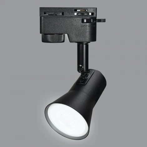 Трековый светильник однофазный UBL-Q322 UBL-Q323 GU10 BLACK Volpe (220V, IP40)