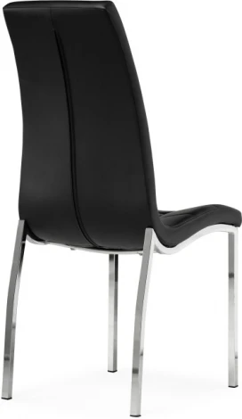 Стул на металлокаркасе Woodville DC2-092-2 black / chrome