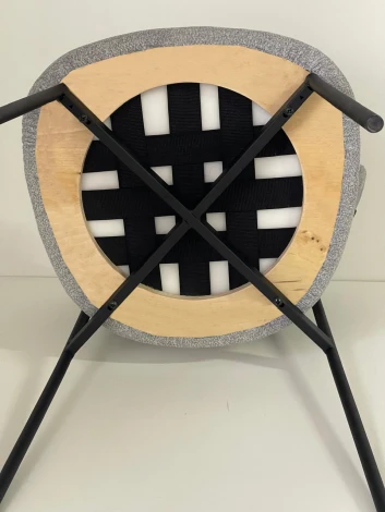 Стул DikLine 201 NS Pine зеленый, ножки черные 00-00084778