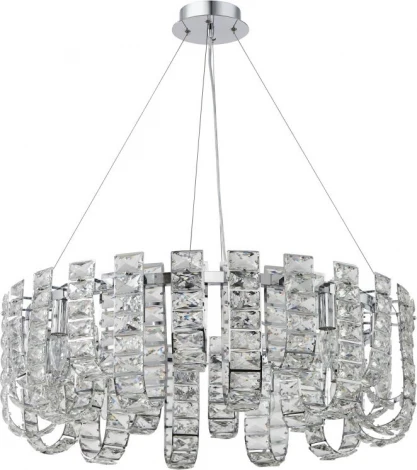Подвесная люстра хрустальная Stilfort Umiko 2172/09/12P (220V, на тросе)