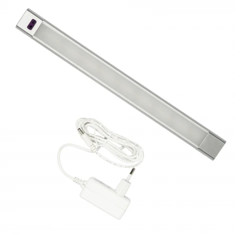 Светильник светодиодный для мебели ULI-F46-5W/2700-6000K/DIM SENSOR IP20 SILVER (220V, сенсорный выключатель)