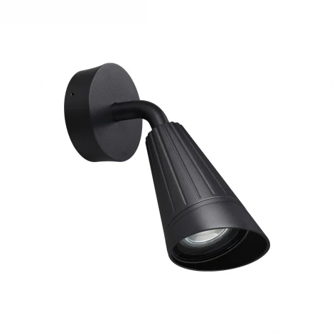 Настенный светильник уличный Novotech Bell 371058 черный IP65 GU10 max.35W 220-240V
