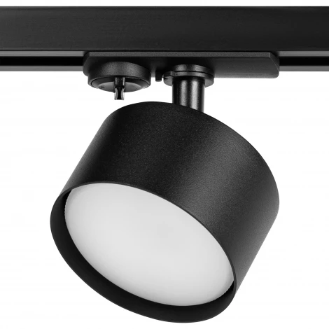 Трековый светильник однофазный 220V ЭРА TR74-GX53 BK