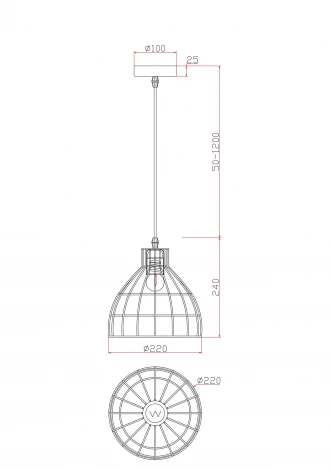 Подвесной светильник Freya Shape FR5335PL-01B