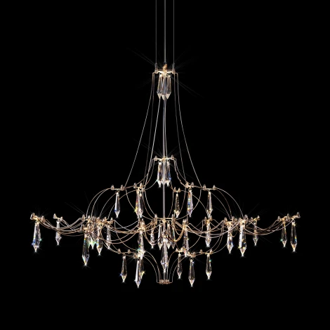 Подвесная люстра светодиодная Loft It Mira 10588/800 Silver Asfour