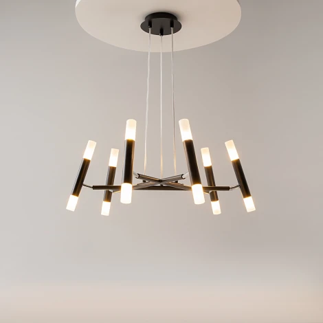 Подвесной светильник Maytoni Vigo MOD031PL-12B (220V, на тросе)