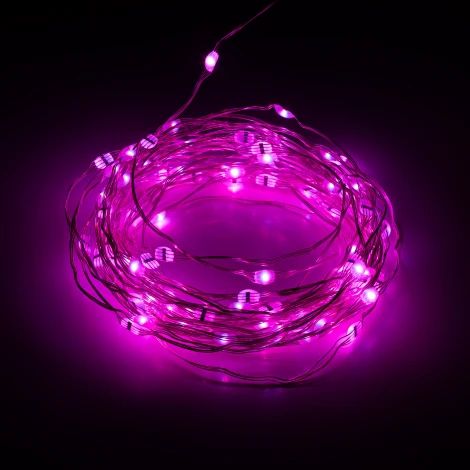 Светодиодная гирлянда Нить с управлением смартфоном 10м RGB ЭРА ЕGNIG - PU-1