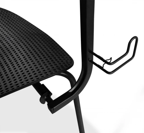 Конференц-стул Sheffilton SHT-S85М-RD черный/черный муар 3775782702