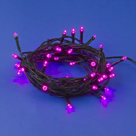Гирлянда Uniel ULD-S0500-050/DGA PINK IP20