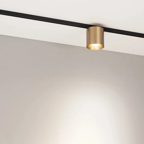 Трековый светильник MAG-MICROCOSM-POINT-R68-7W Day4000 (GD, 36 deg, 24V) (Arlight, IP20 Металл) 051829