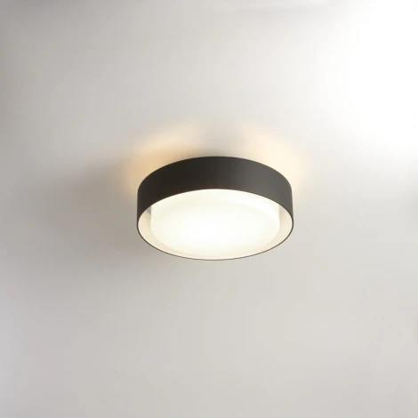 Настенно-потолочный светильник Plaff-on! 33 LED IP54 DALI-2 черный Marset A628-055 (097737)